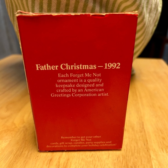 Vintage Christmas Ornament  Forget Me No - Picture 4 of 7